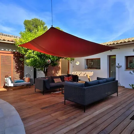 Mediterranean With Sea View In Bormes Tatil Evi *