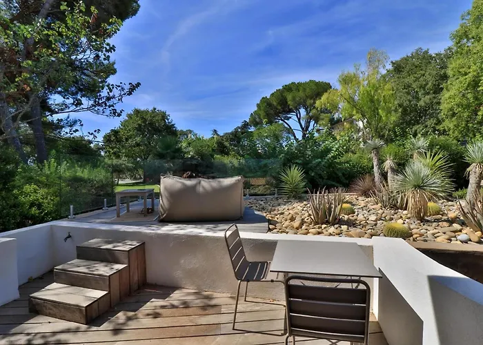Mediterranean With Sea View In Bormes Ferienhaus *